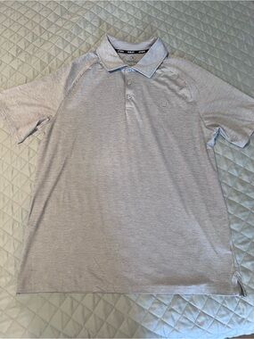 Hurley Performance Polo Shirt - Light Heather Gray